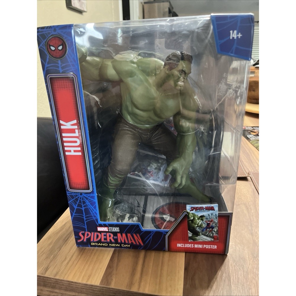 McFarlane Toys Hulk Deluxe Figure Marvel Studios Spider-Man Brand New Day 1:6
